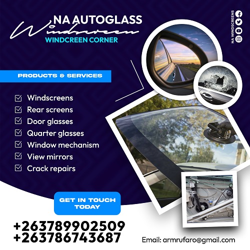 NA AUTOGLASS WINDSCREEN CORNER